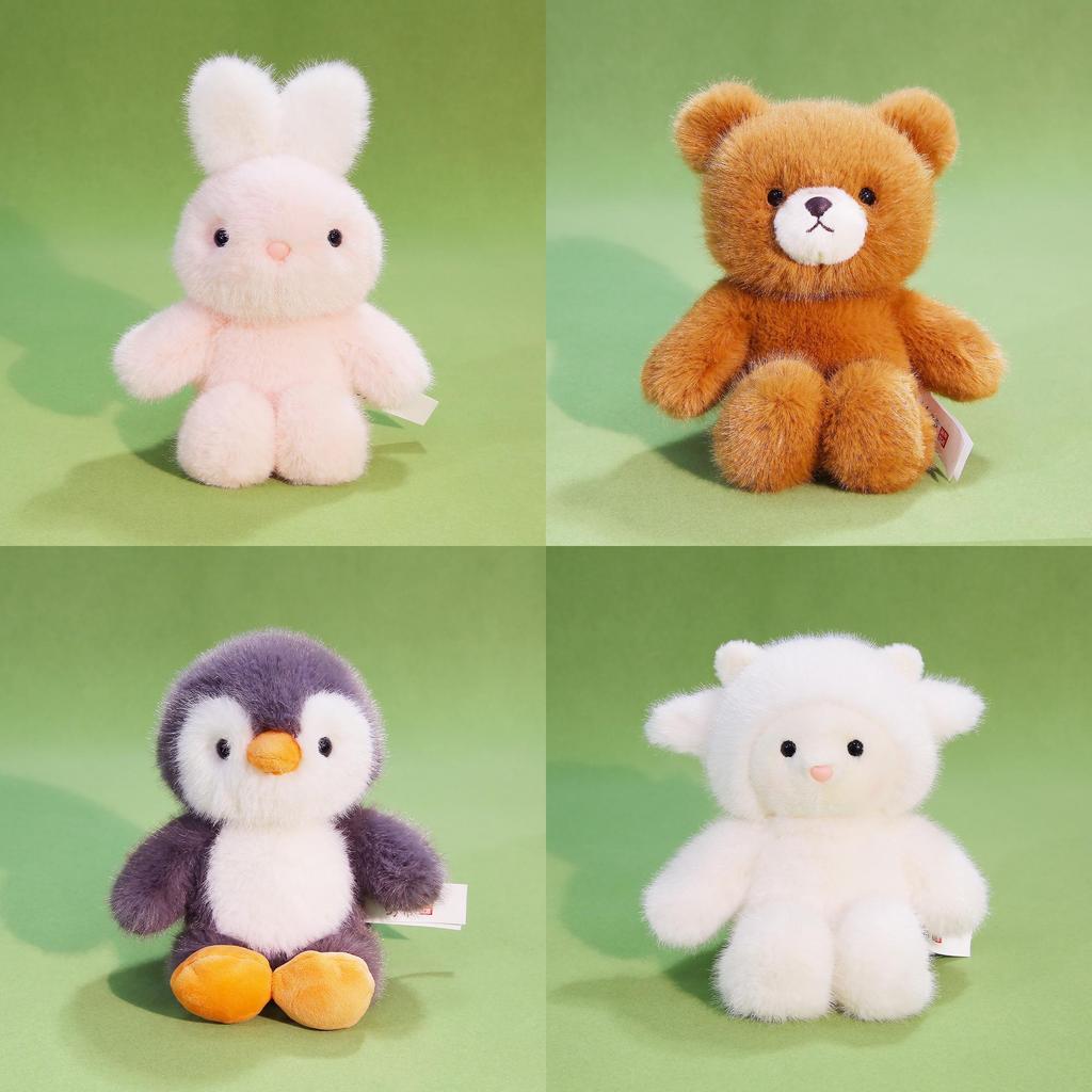 Elephant Panda Pig Rabbit Plush Toy With 7d Cotton Filling For Kids And Teens Gift