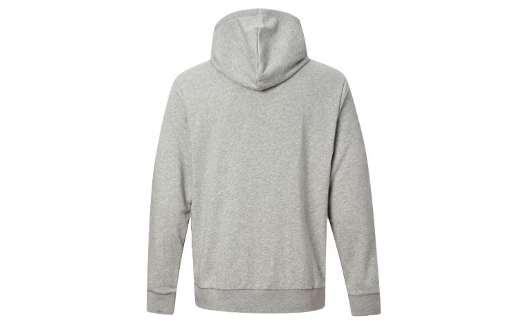 Converse Sweatshirts Men's Gray Hooded Moderate Regular 10017675-035