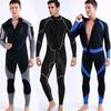 3mm Neoprene Full Wetsuit Men - Warm Long Sleeve Dive Suit Surfing Snorkeling Cold Water Swimming