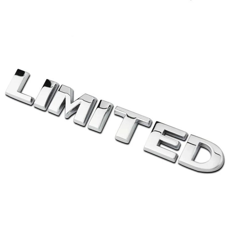 3D Metal 4X4 Limited Emblem Sticker Car Rear Boot Trunk Badge Decals For Jeep Grand Cherokee Compass Wrangler