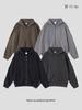 High Street Men's Retro Patchwork Hoodie - Pure Cotton Heavyweight 420G Loose Fit Zipper Jacket