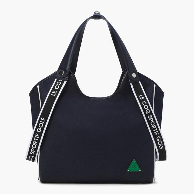 Lecoq Golf Women'S Webbing Big Shopper Bag _Navy Gr122Lbg14