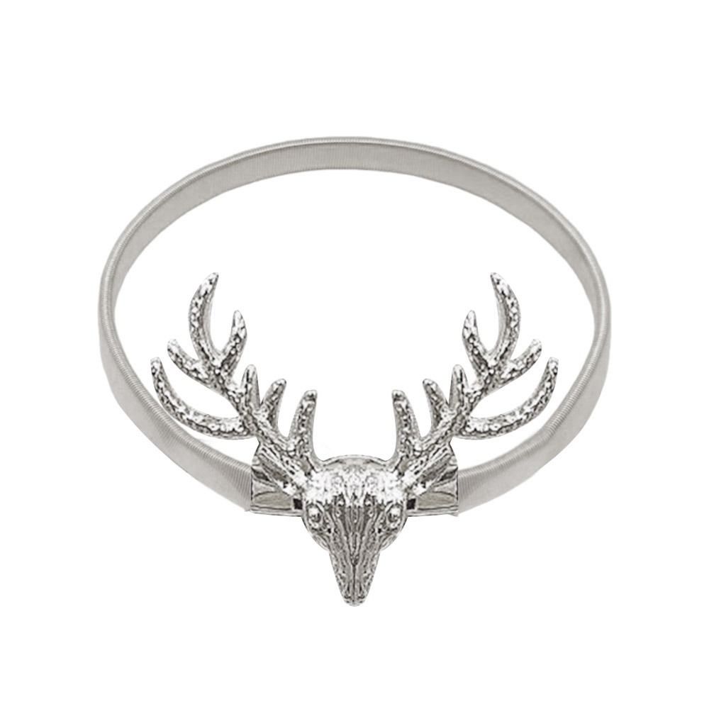 

Elk Feather Curtain Tieback Elastically Curtains Tie Backs Gift Holdback Silver-Elk