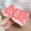 10pcs Paper Popcorn Bags Snack Food Packaging Container Wedding Birthday Party Popcorn Machine Accessories Supplies Movie Nights
