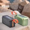 Huaqiangbei Solar Bluetooth Speaker: FM Radio, Card Insert, 5W Wireless Sound