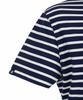 DISCOVERY EXPEDITION Women'S Striped Short Sleeve T-Shirt (D/Navy)