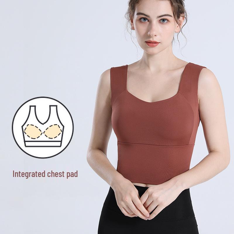 Women's Shock-Absorbing Sports Bra - Anti-Sagging, Shaping, Beautiful Back, Anti-Vibration, Fitness Yoga Vest for Summer