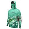  Fishing Hoodies Men's Long-Sleeve Sun Protection Hooded Fishing Wear