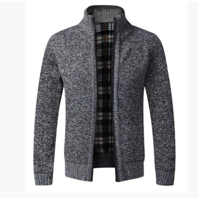 Men's   Sweater Jacket Loose Sweater Men's Casual Youth Knitted Cardigan Trend