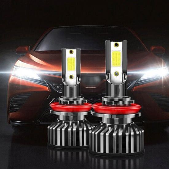2x H11 / H8 High Power Canbus 72W 16000LM LED Car Headlight Fog Light Bulbs Kit
