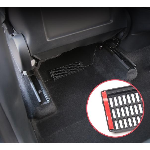 For Tesla Model Y Air Outlet Cover Under Seat Vent Outlet Dust Cover Car Styling Interior Modification
