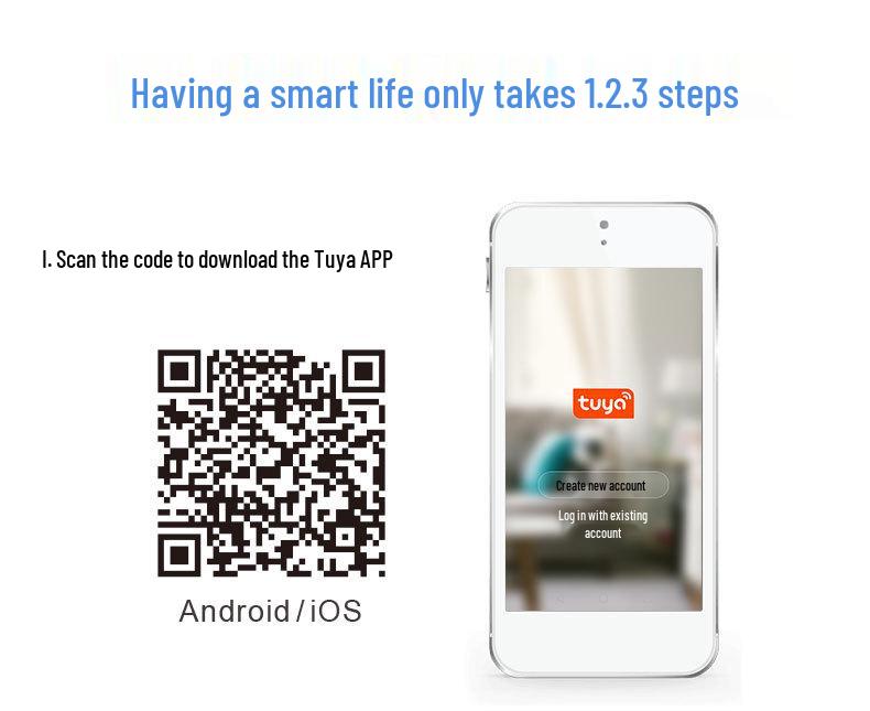 Smart WiFi Smoke Detector with Tuya App Integration