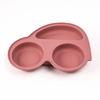 Cross-Border Baby Silicone Tableware: Anti-Fall Eating Tray for Children