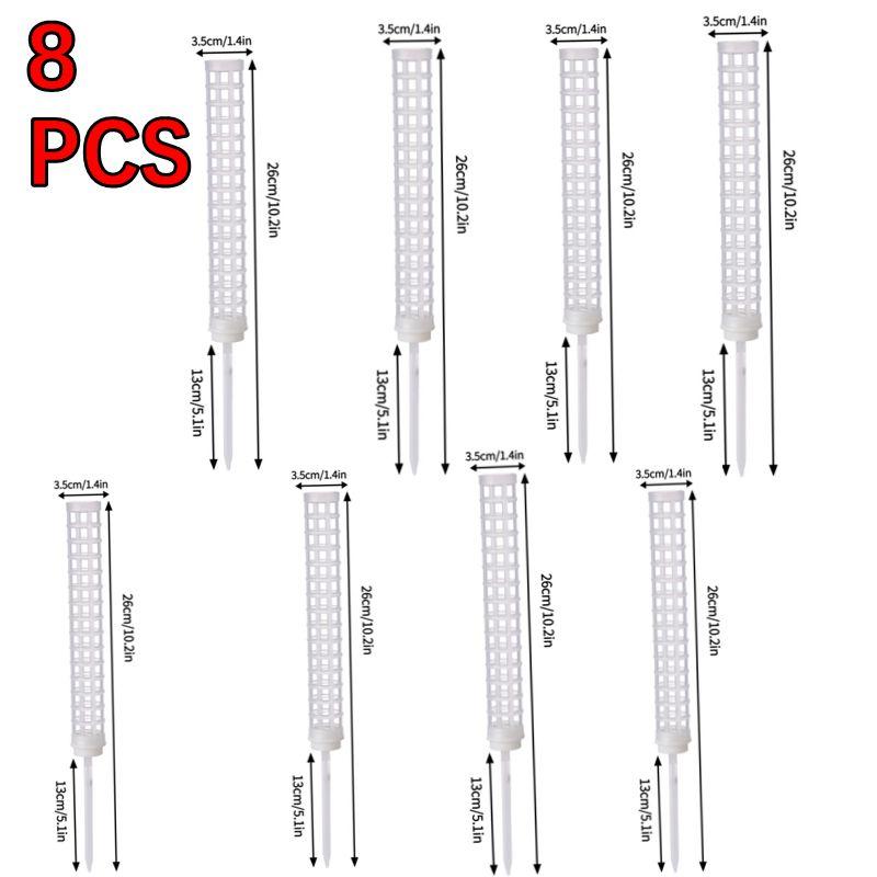 25Cm Moss Pole Plastic Plant Stand Support Plant Climbing Plants Guardian Tutors Moss Stick Growth Garden Support Accessories