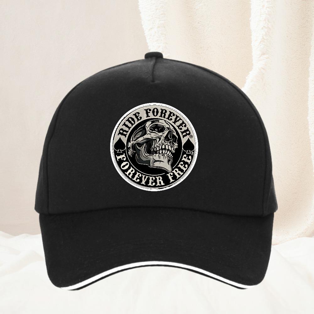 Always Ride Always Free Travel Hat Cool Summer Unisex Outdoor Ride Motorcycle Baseball Cap Gift Headwear
