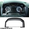 Console Dashboard Cover Trim Frame Bezel Decor Carbon For Dodge Ram 1500 10-2017