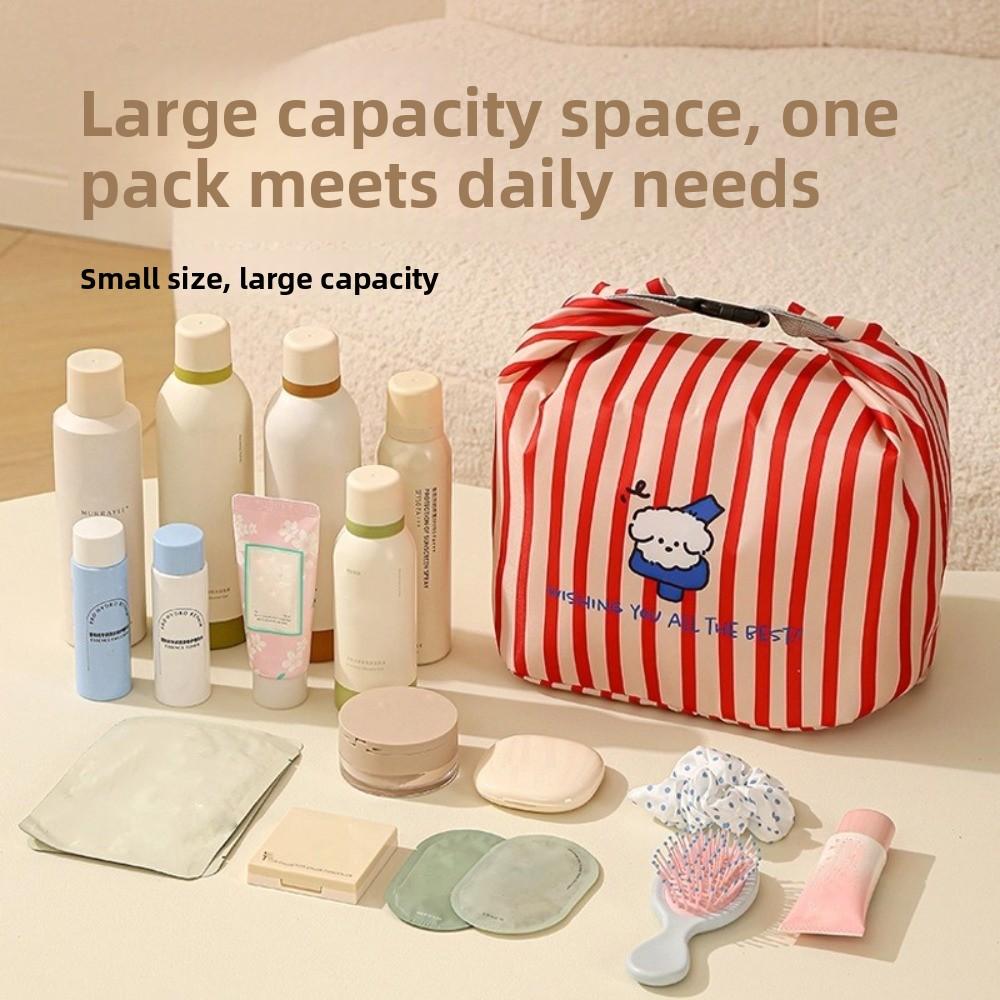 Cartoon Waterproof Toiletry Bag Anti-Fouling Portable Storage Bag Cute Travel Essential Bag  Gym