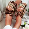 Elegant Women Slip On Sandals Bow Flat Mule Espadrille Shoes Summer Sliders