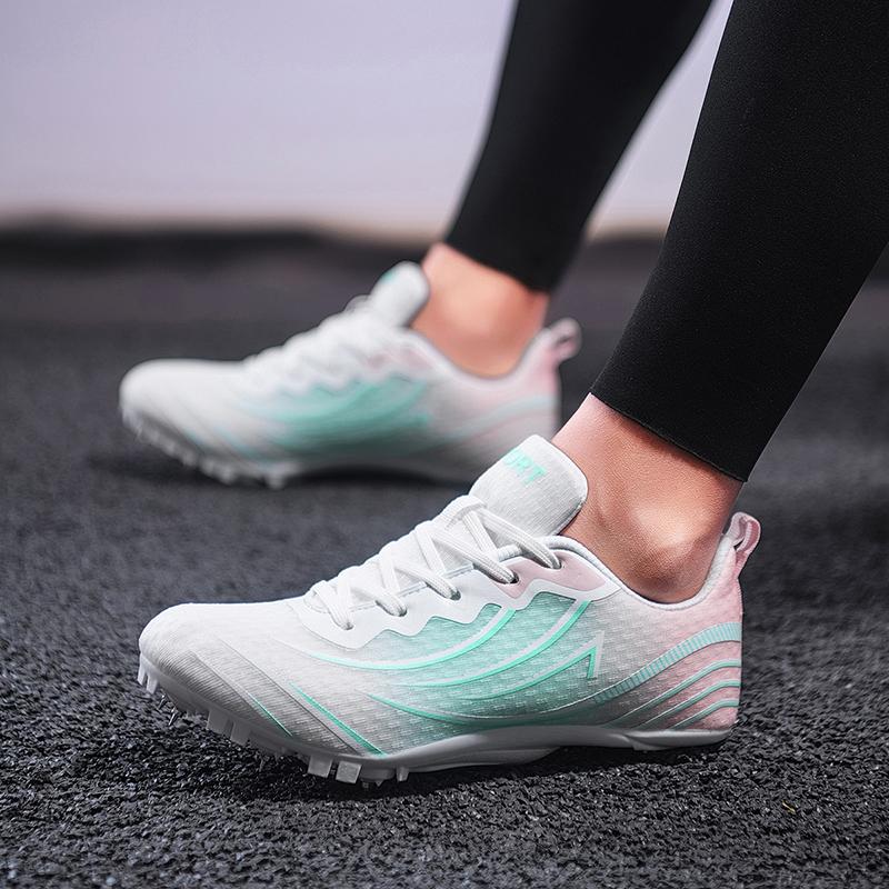 Leichtathletikschuhe Sprintschuhe Herrenschuhe Nagelschuhe Damen Sneakers Atmungsaktive Bequeme Schuhe