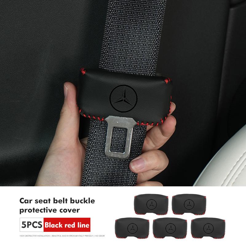 AABCW1 For Benz Car Styling Seatbelt Protector Clip Anti-Collision Anti-Scratch Cover Accessories CITAN VITO SPRINTER CLS SLK Sport ML