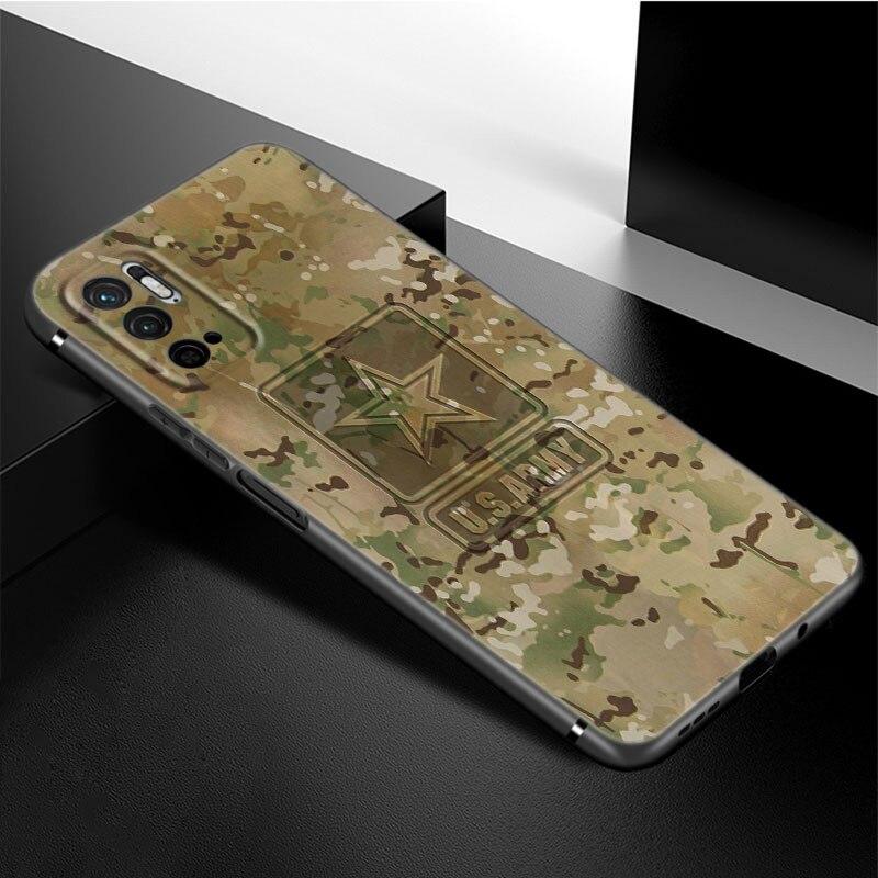 Camouflage Pattern Camo Military Army Phone Case For Xiaomi Redmi Note 11 10 9 8 Pro 11T 5G 10T 10S 9S 9T 9i 9C 9A 8T Cover