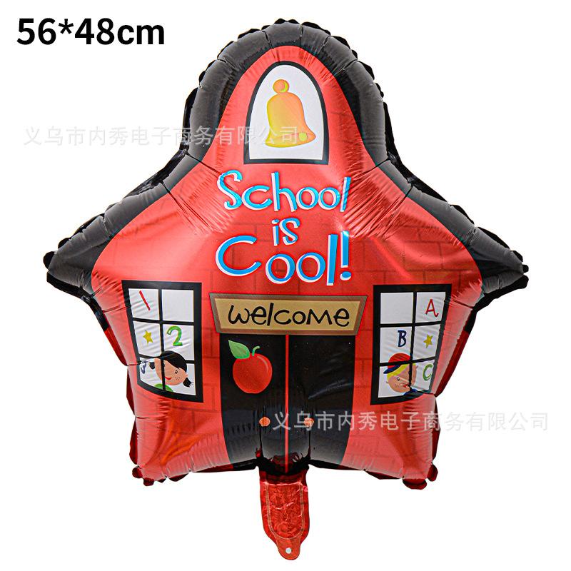 Welcome Home! Welcome Home Alphabet Balloon School Party Balloon Set Aluminum Film Balloon