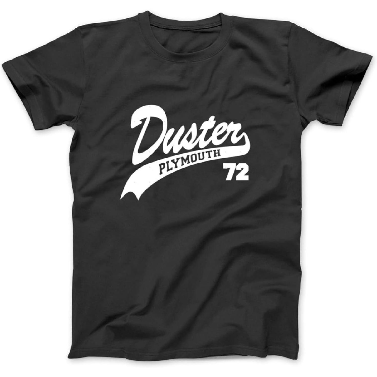 1972 72 Plymouth Duster Muscle Classic Cars Long Sleeve T-Shirt Sweatshirt Hoodie for Men Women Kids Made in Canada Black S