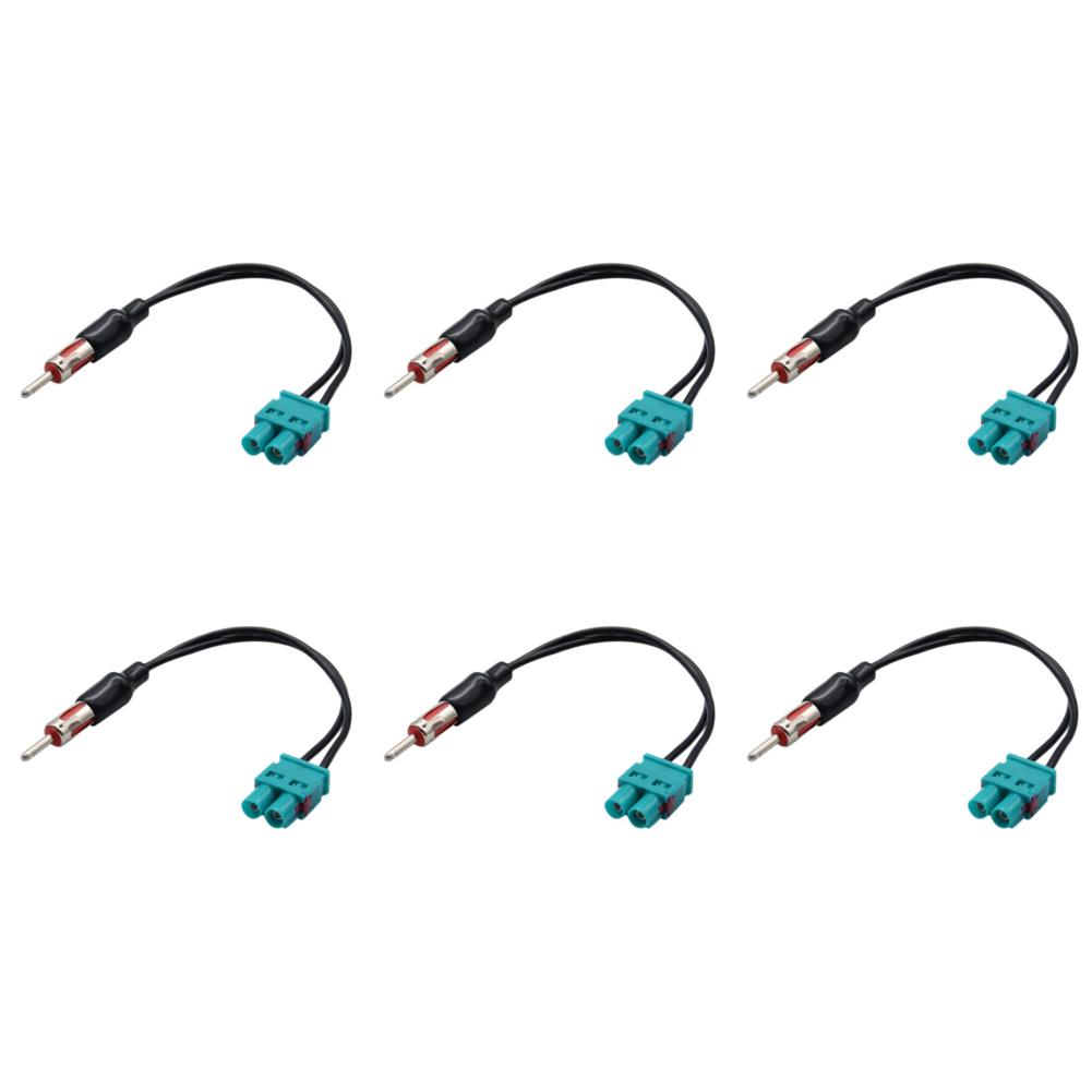 

Автомобильная радиоантенна с двойным штекером Fakra-Din для VW RNS510 RCD510 Jetta