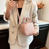 Simple Temperament Small Bag 2025 Spring New High-value Multi-purpose Backpack Single Shoulder Crossbody Small Square Bag