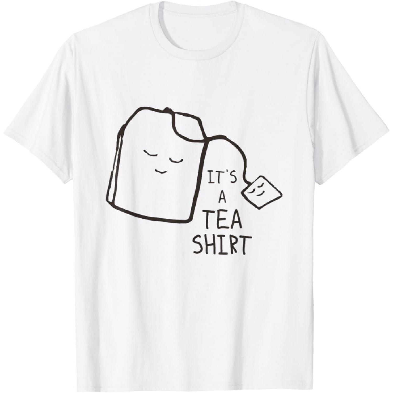 Смешная футболка с цитатой о чае, Это футболка-футболка XXXXXL белый