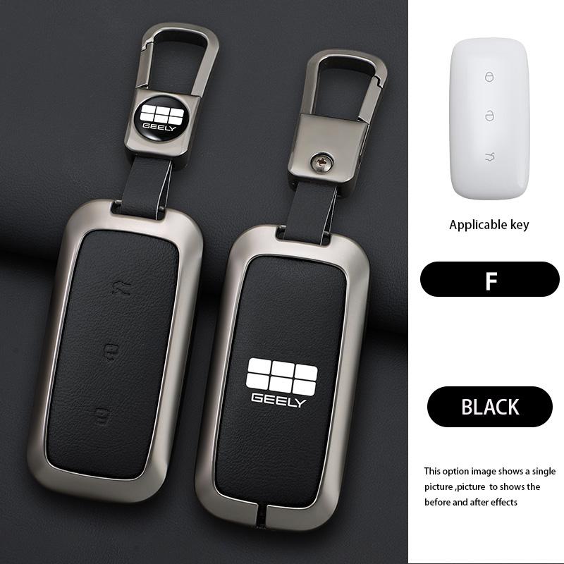 

Zinc Alloy For Geely EX5 Galaxy E5 Proton e.MAS 7 2025 2024 Car Remote Control Key Case Keychain Accessories Garnish Trim Cover