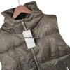 Hochwertige ärmellose Baumwollweste mit Stehkragen für Damen und Herren - Warme Herbst-Winter-Freizeitjacke