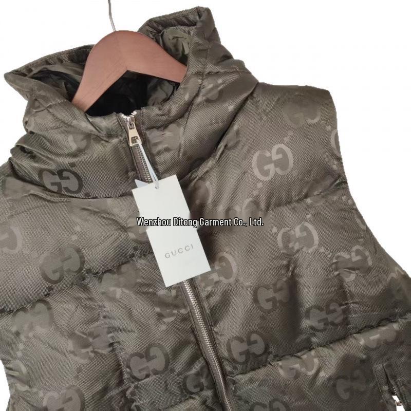 Hochwertige ärmellose Baumwollweste mit Stehkragen für Damen und Herren - Warme Herbst-Winter-Freizeitjacke