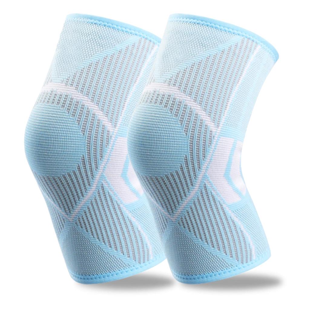 1Pair Sport Knee Pads Compression Breathable Knee Running Kneepads Joint Protection Anti-Slip Yoga Volleyball Knee Support Brace