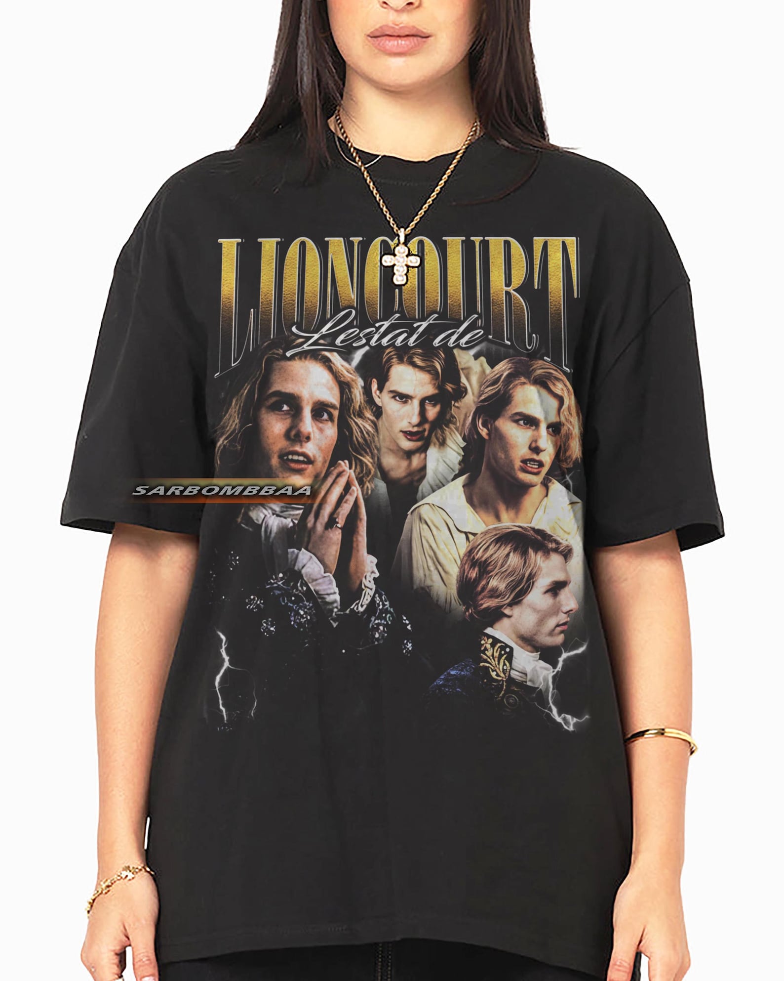 Lestat de Lioncourt Graphic T-Shirt, Vintage Vampire Movie Tee 2XL