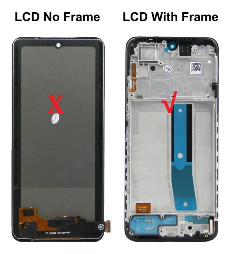 TFT For Redmi Note 11 LCD Display with Frame Touch Screen Glass Panel Assembly
