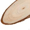 Unfinished Natural Oval Wood Slice Circles Wedding Decor