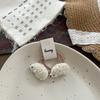 Hedgehog Shaped Hair Clip And Hair Ties For Girls Soft Fabric Hair Accessories Safe For Kids Gentle On Hair