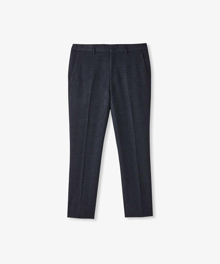 STCO Comfort Glen Check Slacks Navy (Tapered Fit)_Sepva01Tcn