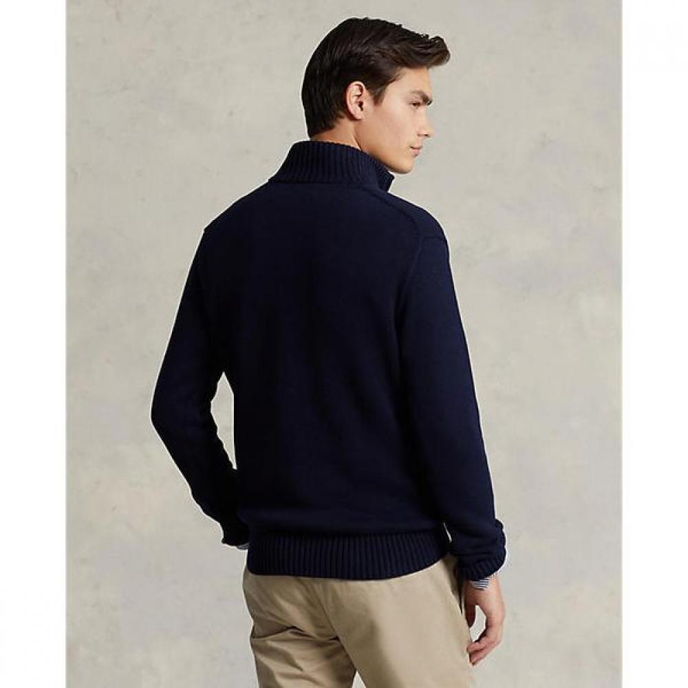 Polo Ralph Lauren Men S Cotton Quarter Zip Sweater mnpoSwe16821411400