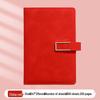 A5 Business Office Snap Button Notebook with Custom LOGO for Meetings