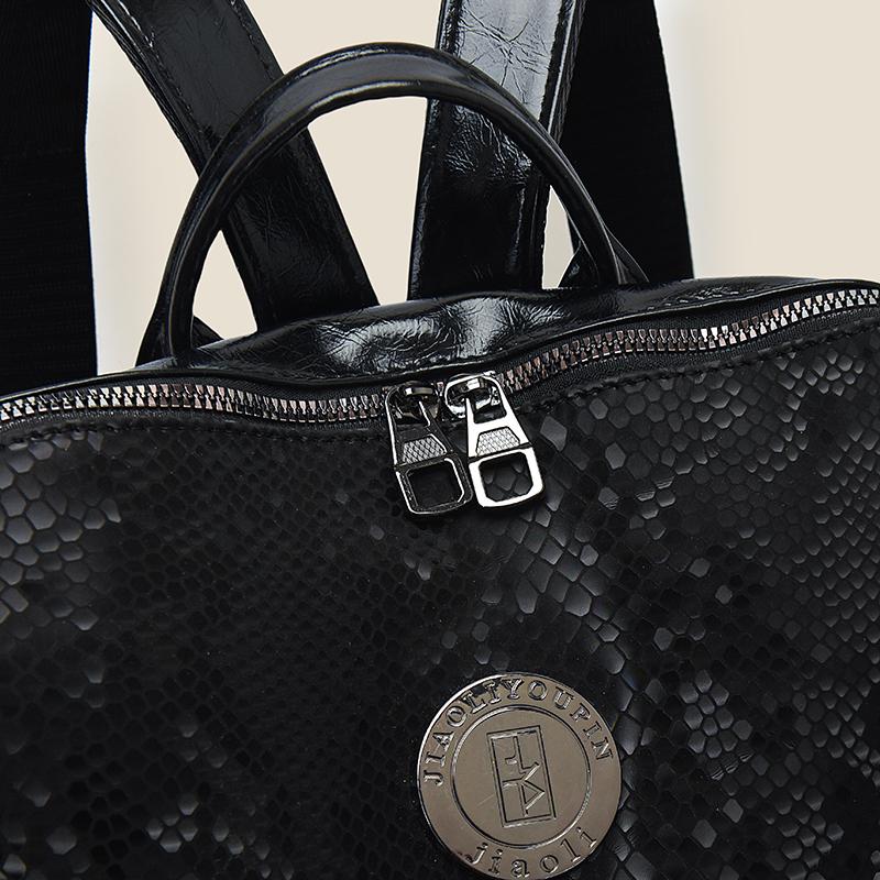 Zaino PU da donna Borsa da viaggio a grande capacità Zaino da pendolare