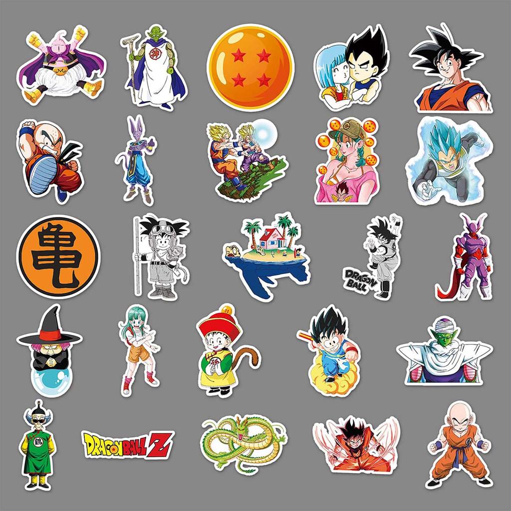 100 Personalisierte DIY Cartoon Japanische Cartoon Doodle Laptop Roller Auto Kreative Aufkleber