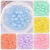 Acrylic Pumpkin Beads: 10mm Loose Beads for DIY Bracelets - New 2024 Style