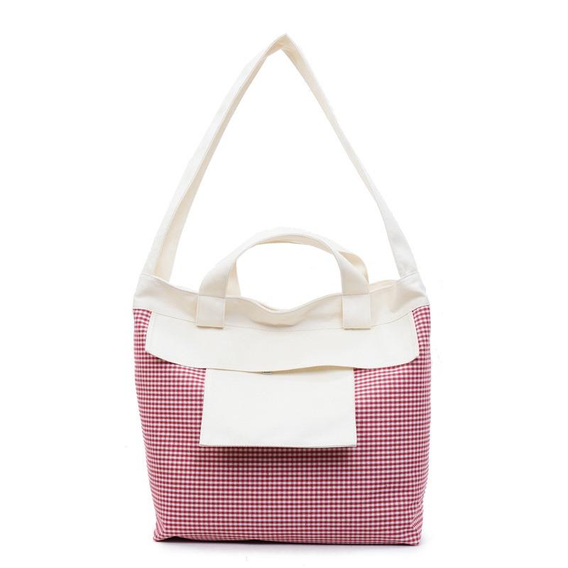 Fashion Canvas Bag Women's New Large-capacity Women's Tote Bag Casual Versatile Going Out Commuting Shoulder Bag