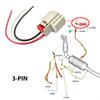 2pc For Ford Ranger T6 2.2 3.2 TDCi 2011-2025 DPF Exhaust Gas Pressure Sensor 3Pin Plug Connector Harness Wiring