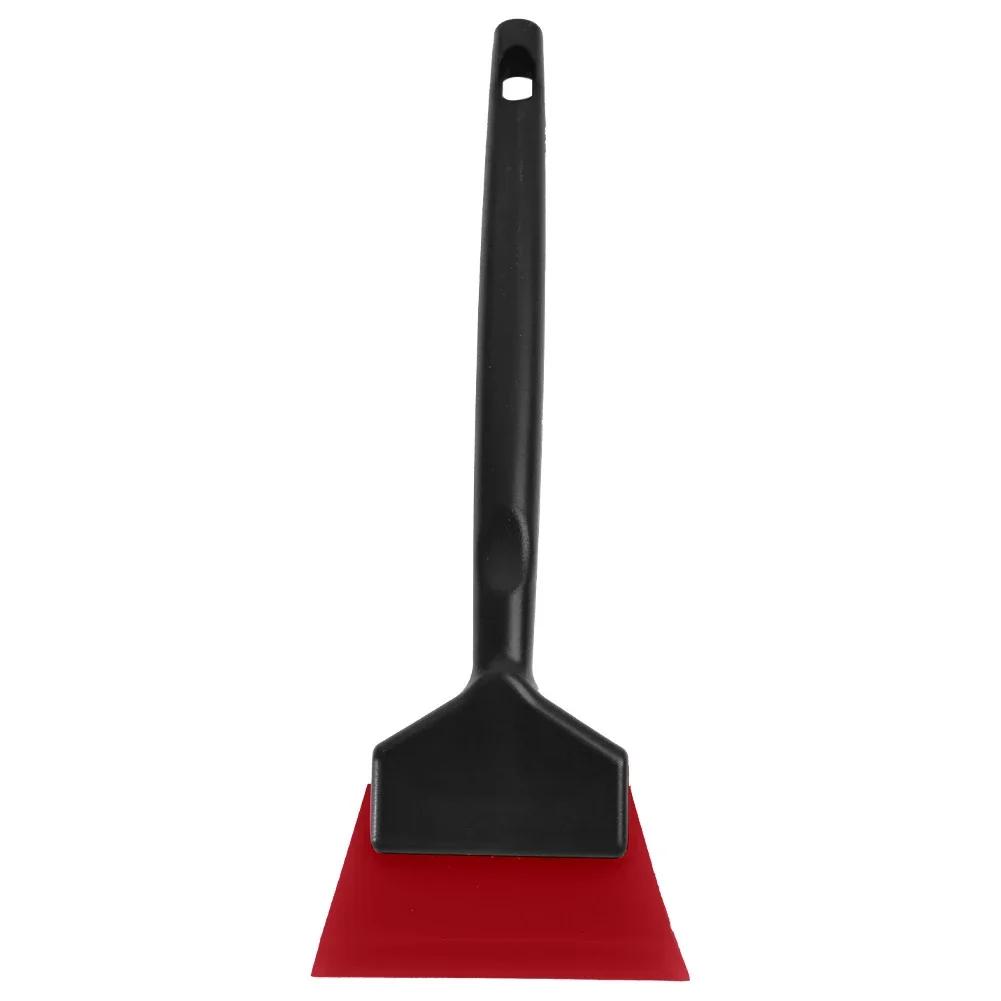 Long Plastic Handle Anti-Slip Car Tint Squeegee Replaceable Soft Rubber Blade PPF Scraper Window Water Cleaning Remover