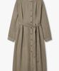 Bobeu Belt Detail Soft Touch Dress _Khaki_7156337003