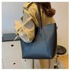 New Large Capacity Faux Leather Tote Bag for Women Office Commute Shoulder Handbag Casual Work Purse