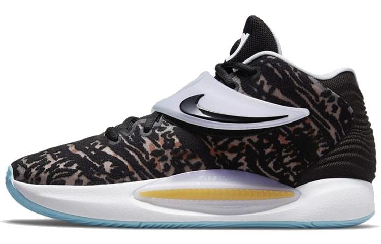 Nike KD 14 Black White CW3935-001 41
